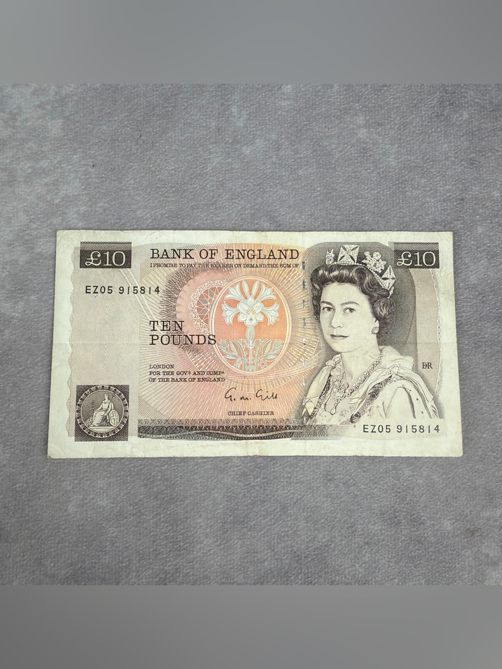 VTG Bank of England £5 Five Pound Note George Stephenson G.M. Gill Circulated